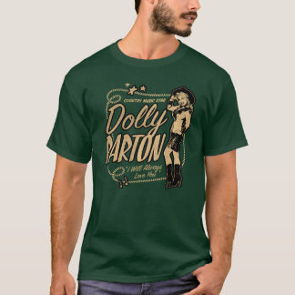 Dolly Parton Country Muziek Ster vriend vriend T-shirt