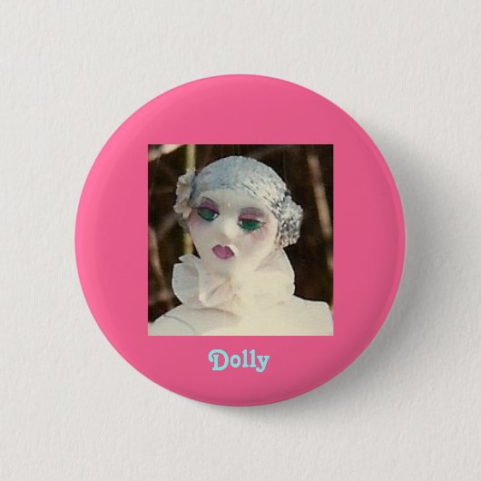 Dolly Ronde Button 5,7 Cm (Voorkant)