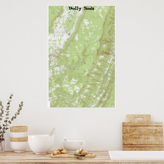 Dolly Sods Poster (Keuken)
