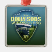 Dolly Sods WA (pijlpunt) Metalen Ornament (Voorkant)