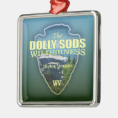 Dolly Sods WA (pijlpunt) Metalen Ornament (Links)