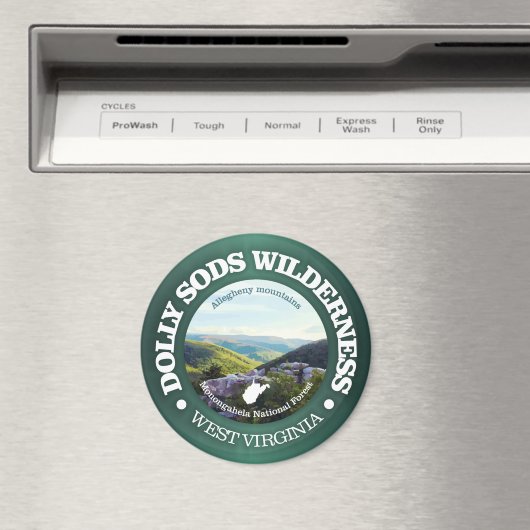 Dolly Sods Wilderness Area Magneet (Insitu (Vaatwasser))