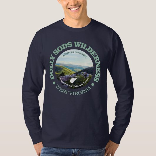Dolly Sods Wilderness Area T-shirt (Voorkant)
