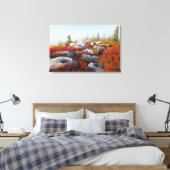 Dolly Sods Wilderness Herfst Schilderachtig met mi Canvas Afdruk (Insitu (Slaapkamer))