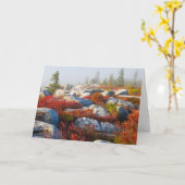 Dolly Sods Wilderness Herfst Schilderachtig met mi Kaart (Gele Bloem)