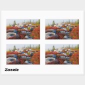 Dolly Sods Wilderness Herfst Schilderachtig met mi Rechthoekige Sticker (Vel)