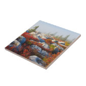 Dolly Sods Wilderness Herfst Schilderachtig met mi Tegeltje (Zijkant)