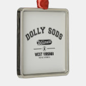Dolly Sods Wilderness Metalen Ornament (Rechts)