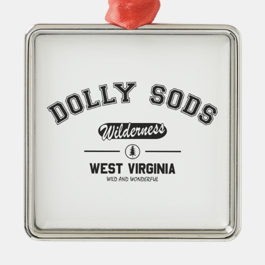 Dolly Sods Wilderness Metalen Ornament (Voorkant)