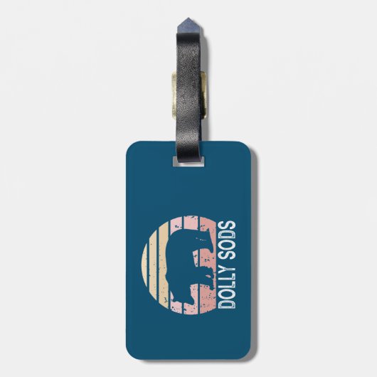 Dolly Sods Wilderness Retro Beer Bagagelabel (Achterkant verticaal)