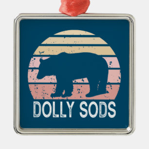 Dolly Sods Wilderness Retro Beer Metalen Ornament