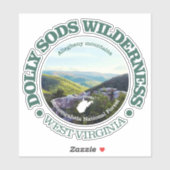 Dolly Sods Wilderness Sticker (Vel)
