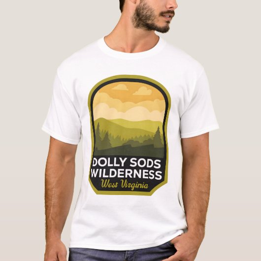 Dolly Sods Wilderness West Virginia T-shirt (Voorkant)