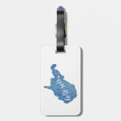 Dolly Sods Wilderness West Virginia Wood Grain Bagagelabel (Achterkant verticaal)