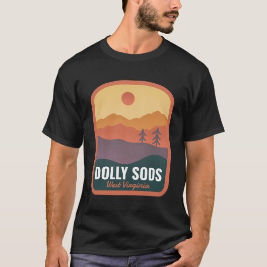 Dolly Sods Wilderness WV T-shirt (Voorkant)