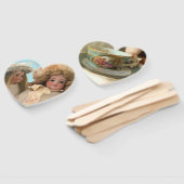 Dolly Tea Party Verjaardag Fan Favorieten Handwaaier (Niet-gemonteerd)