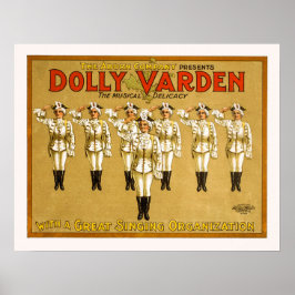 Dolly Varden -  theaterafdrukken Poster