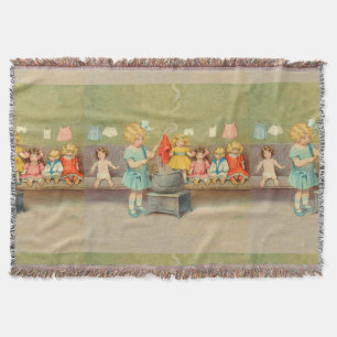 Dolly Wasserij Meisje  Spelen Dolls Schattig Deken