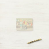 Dolly Wasserij Meisje Spelen Dolls Schattig Post-it® Notes (Op bureau)