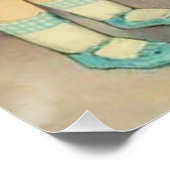 Dolly Wasserij Meisje  Spelen Dolls Schattig Poster (Hoek)