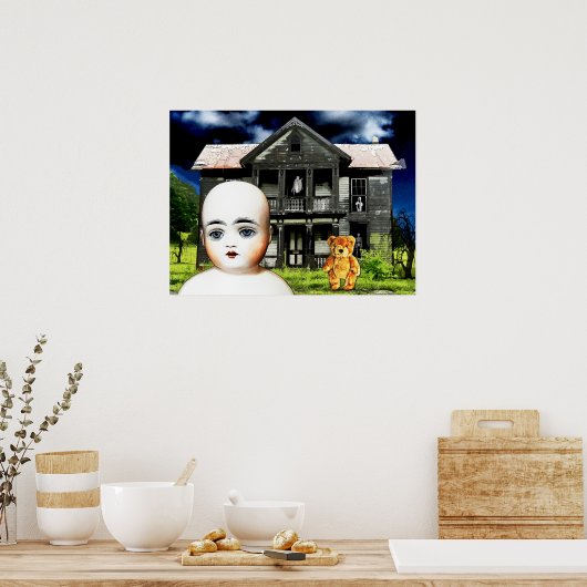 Dollys geweldige Escape Digital Speelgoed Ghost Ar Poster (Keuken)