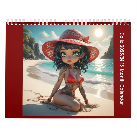 Dollz 2025/26 15 maanden Kalender (Hoes)