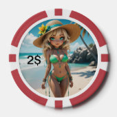 Dollz by: Svace 01 2$ Poker Chip (Voorkant)