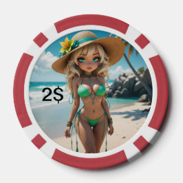 Dollz by: Svace 01 2$ Poker Chip
