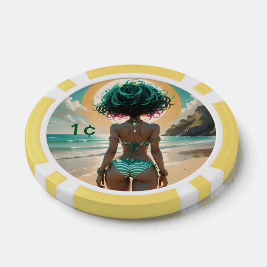 Dollz by: Svace 03 1¢ Poker Chip (Enkel)