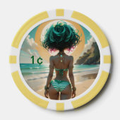 Dollz by: Svace 03 1¢ Poker Chip (Voorkant)