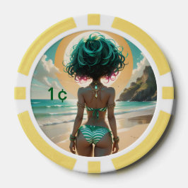 Dollz by: Svace 03 1¢ Poker Chip