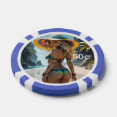 Dollz by: Svace 03 50¢ Poker Chip (Enkel)