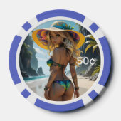 Dollz by: Svace 03 50¢ Poker Chip (Achterkant)