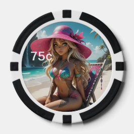 Dollz by: Svace 03 75¢ Poker Chip
