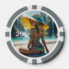 Dollz by: Svace 05 25¢ Poker Chip
