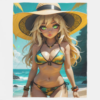 Dollz Vixen fleece deken