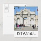 Dolmabahçe Palace, Istanbul Briefkaart (Voorkant / Achterkant)