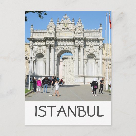 Dolmabahçe Palace, Istanbul Briefkaart (Voorkant)