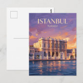 Dolmabahçe-paleis Turkije Briefkaart (Voorkant / Achterkant)