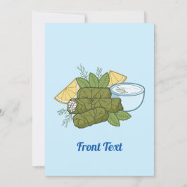 Dolmadakia Invitation Kaart