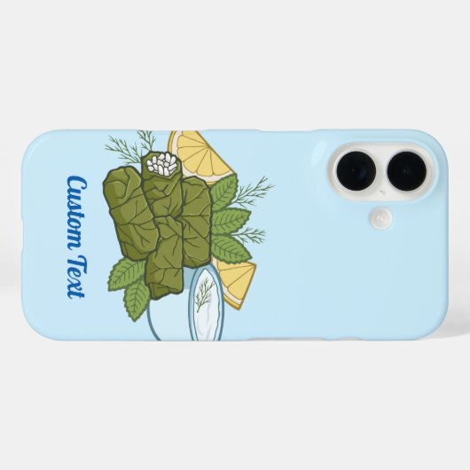 Dolmadakia iPhone Case (Achterkant (horizontaal))