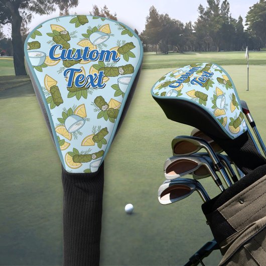 Dolmadakia Pattern Golf Head Hoesje Golfheadcover