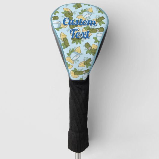 Dolmadakia Pattern Golf Head Hoesje Golfheadcover (Voorkant)