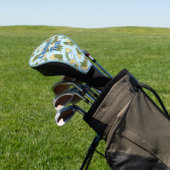 Dolmadakia Pattern Golf Head Hoesje Golfheadcover (Insitu)