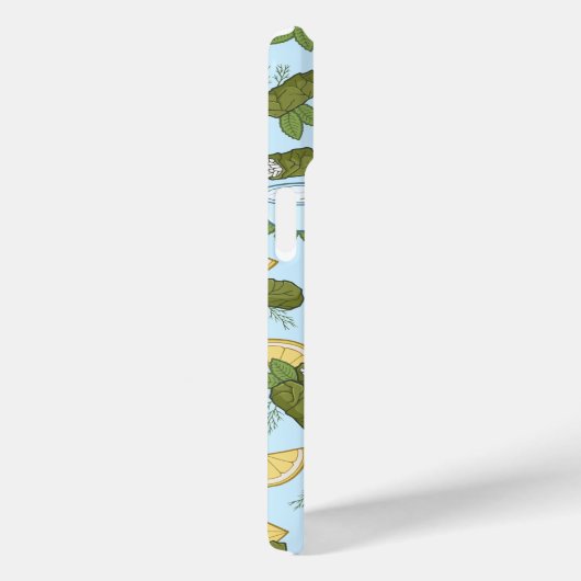 Dolmadakia Pattern iPhone Case (Achterkant / Rechts)