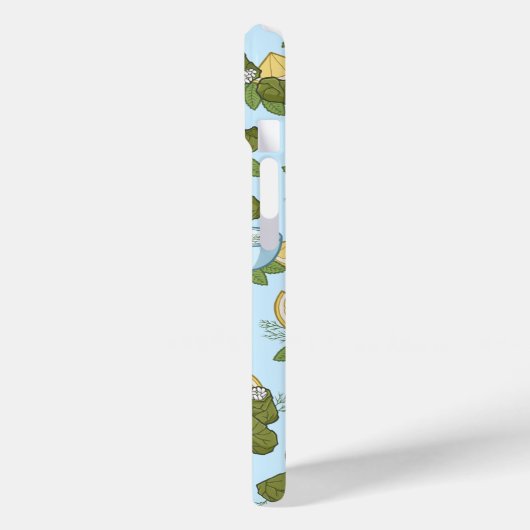 Dolmadakia Pattern iPhone Case (Achterkant / Links)