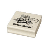 Dolmadakia Rubber Stamp Rubberstempel (Stempel)