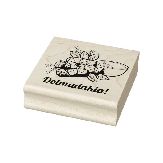 Dolmadakia Rubber Stamp Rubberstempel (Stempel)