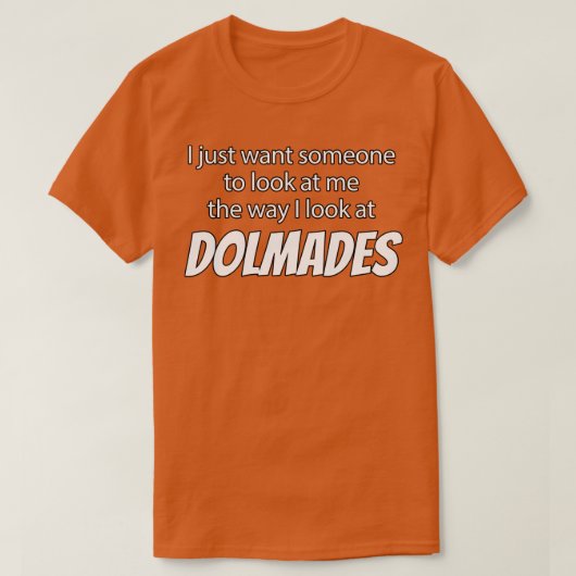 Dolmades 3 t-shirt (Design voorkant)