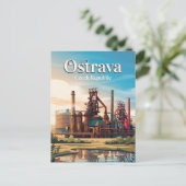 Dolní Vítkovice industrieel complex, Ostrava Briefkaart (Staand voorkant)